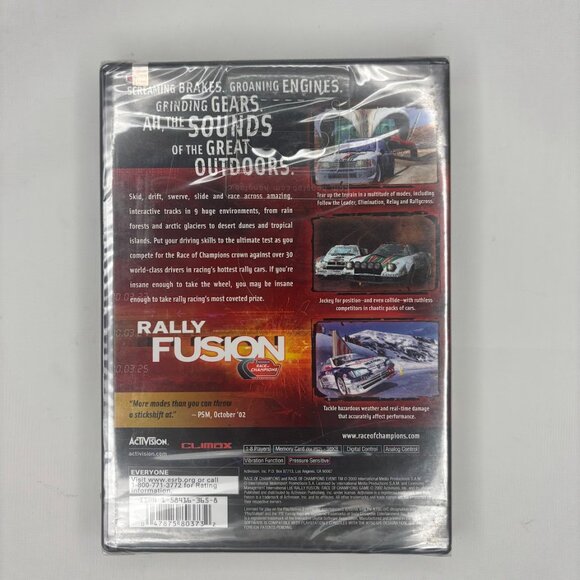 PS2 Rally Fusion New Sealed Video Game Playstation 2 - Picture 2 of 3
